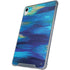 Ocean Blue Brush Stroke by Etta Vee iPad 11th Gen (2025) Clear Case